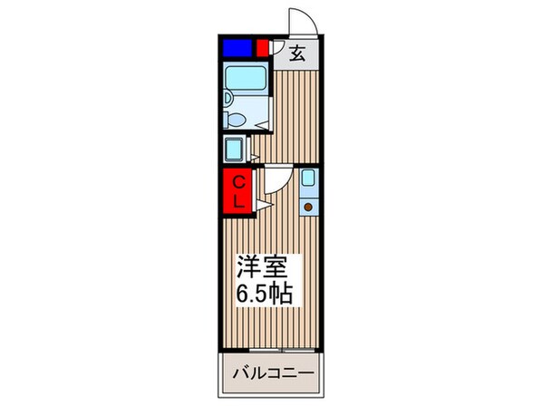 ベルメゾン西所沢の物件間取画像